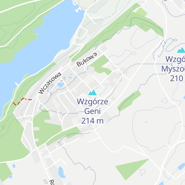 Map of Wzgórze Geni