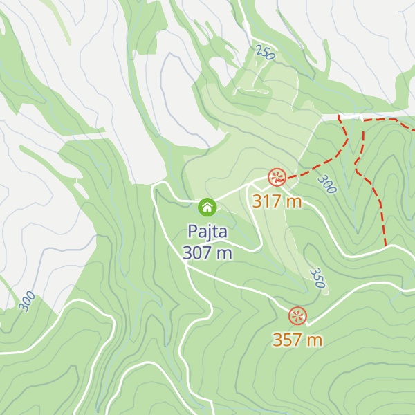 Map of Pajta