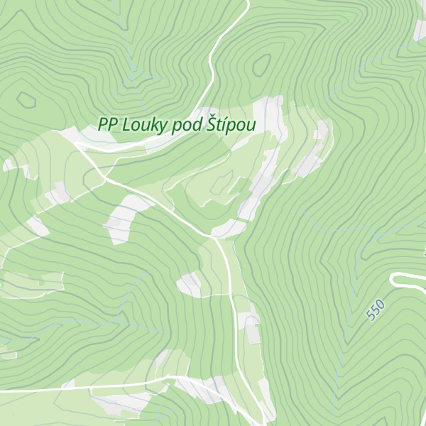Map of Vršky
