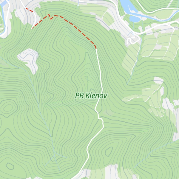 Map of Klenov