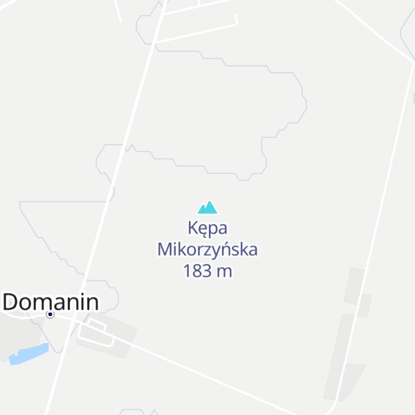 Map of Kępa Mikorzyńska