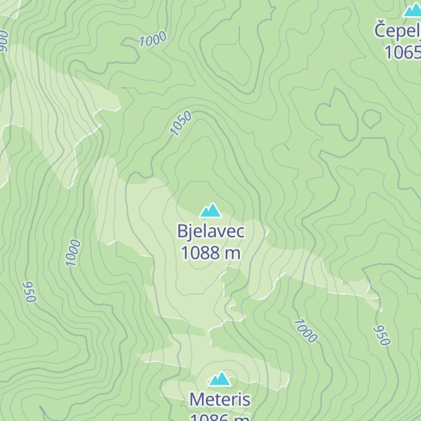 Map of Bjelavec