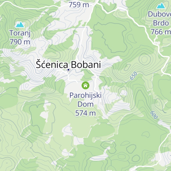 Map of Parohiјski Dom