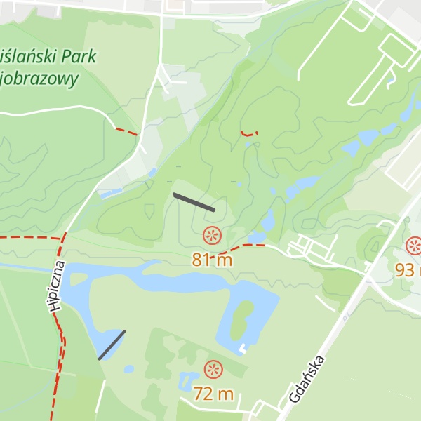 Map of Góra Myślęcińska