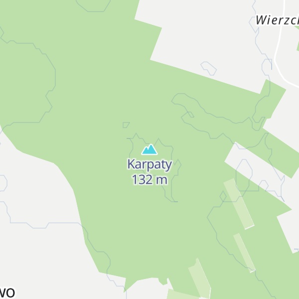 Map of Karpaty