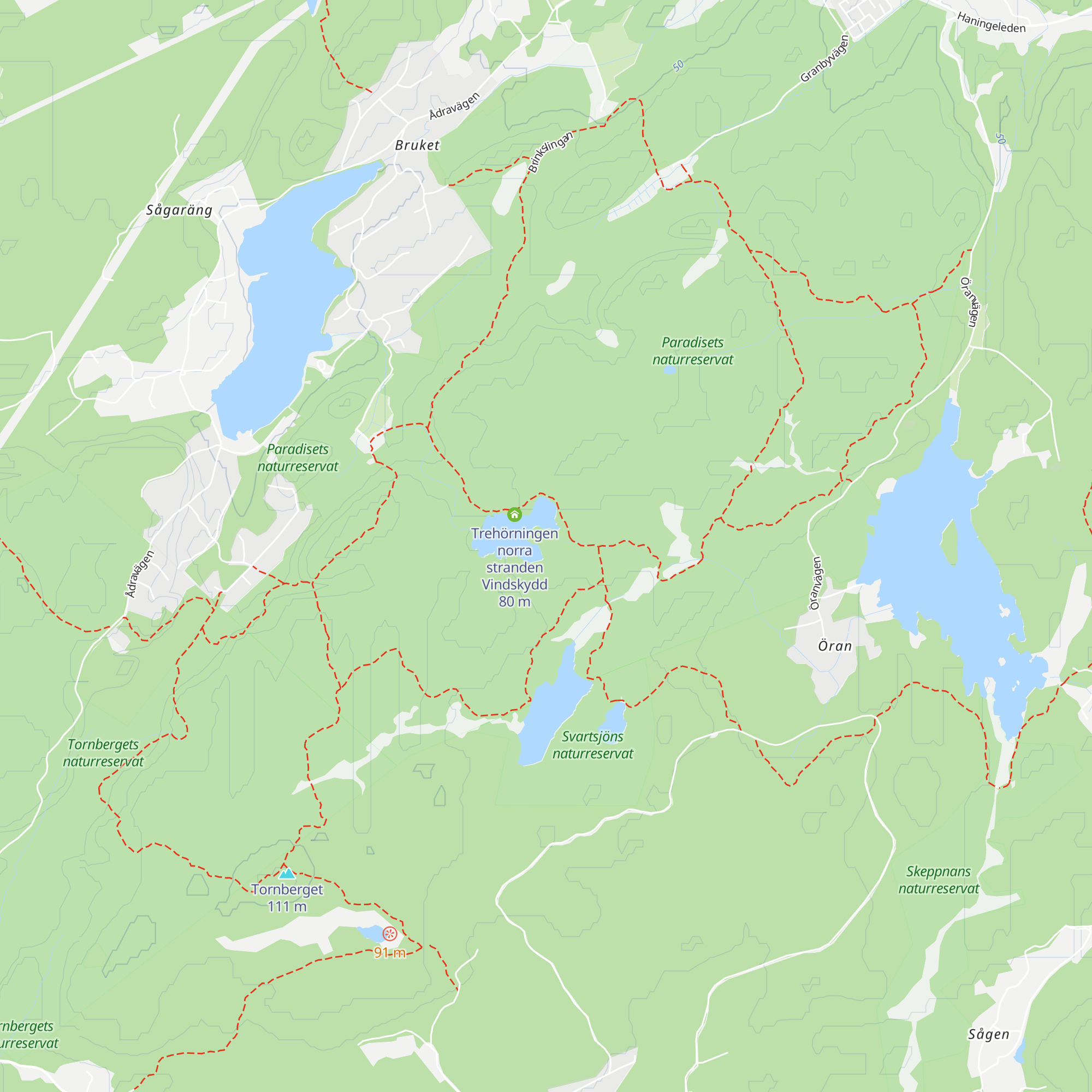 Ugglekojan map