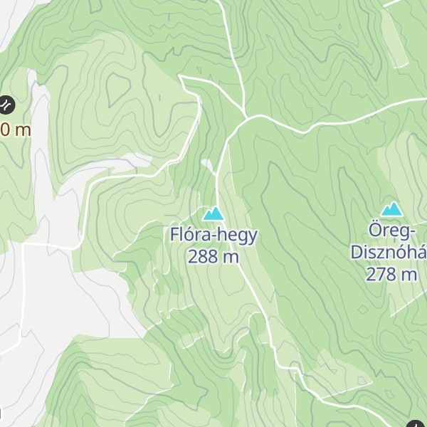 Map of Flóra-hegy
