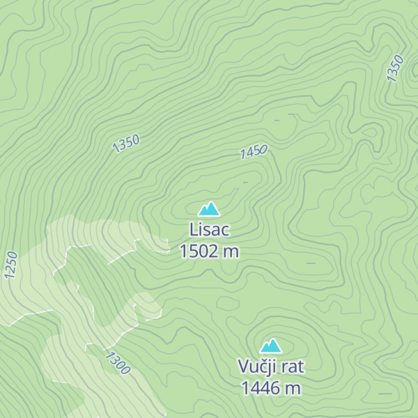 Map of Lisac