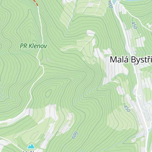 Map of Svantovítova skála