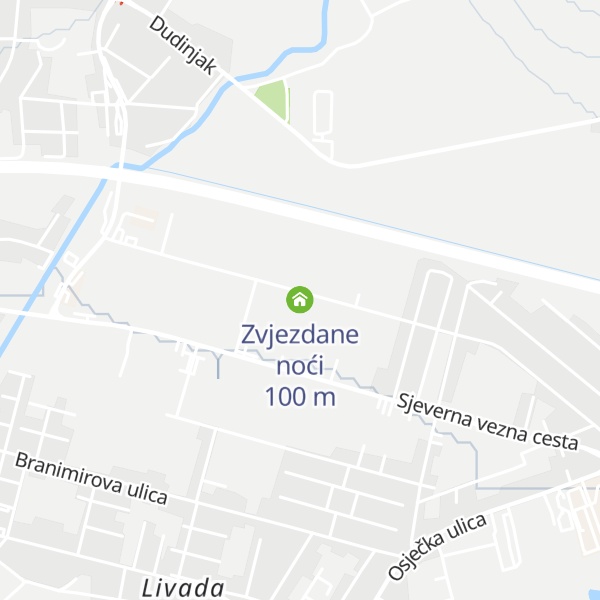 Map of Zvjezdane noći