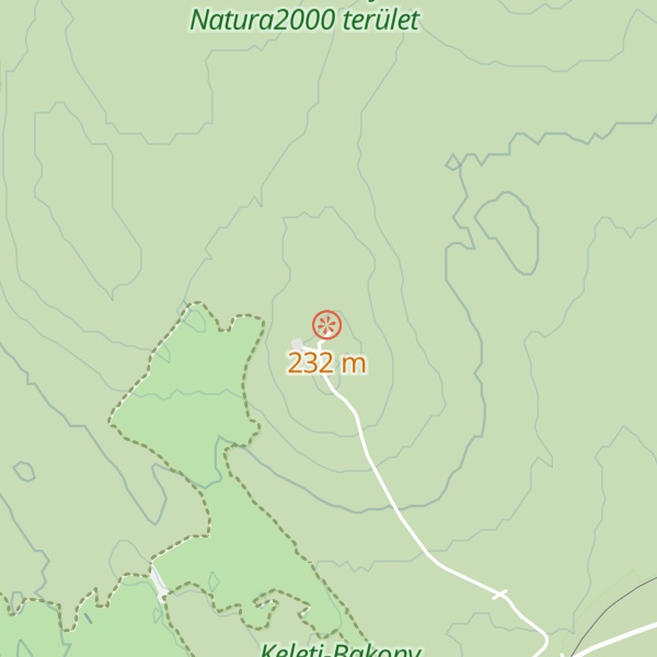 Map of Körös-hegy