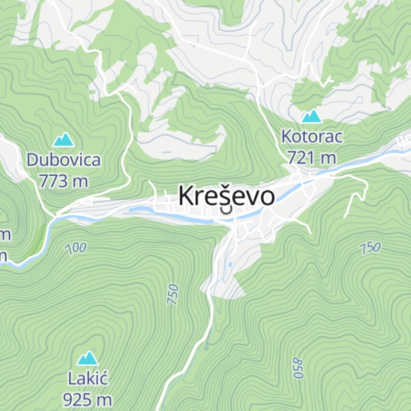 Map of Turistički ured Kreševo