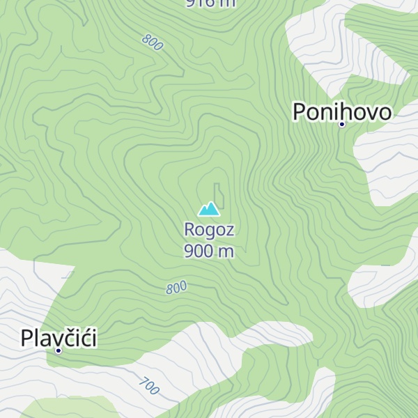 Map of Rogoz