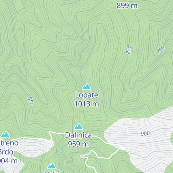 Map of Lopate