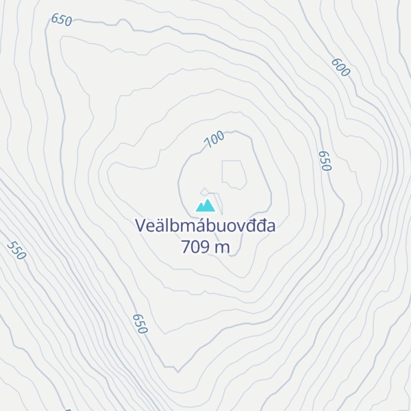 Map of Veälbmábuovđđa