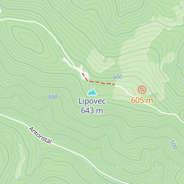Map of Lipovec