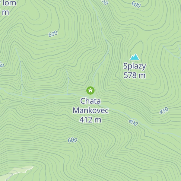 Map of Chata Mankovec