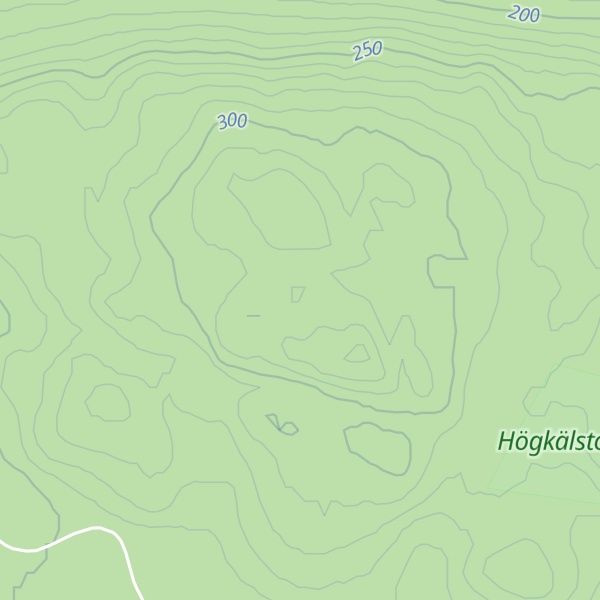 Map of Högkälen