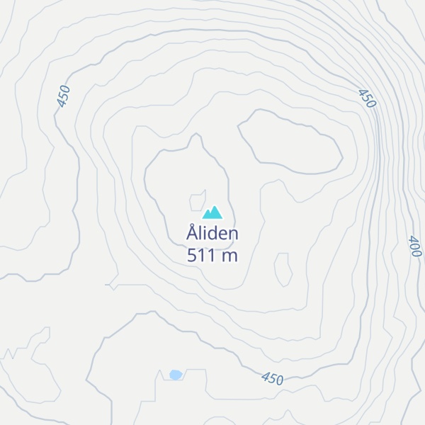 Map of Åliden