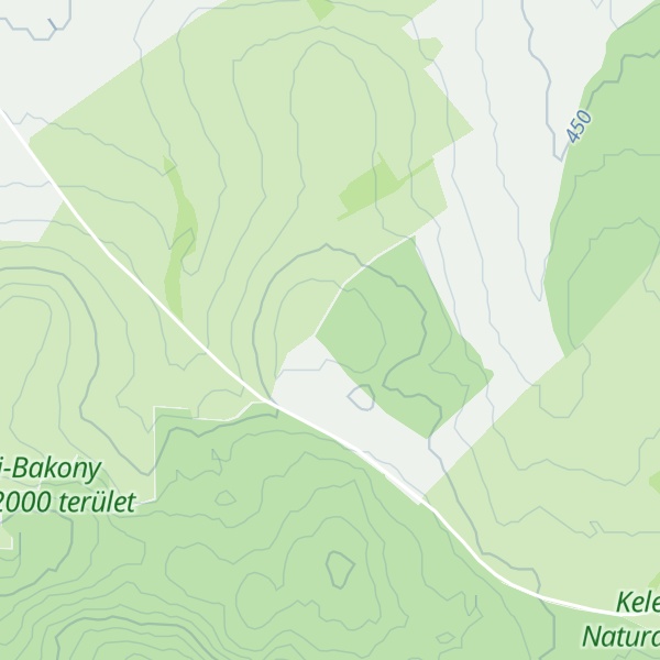 Map of Nagy-rét tető
