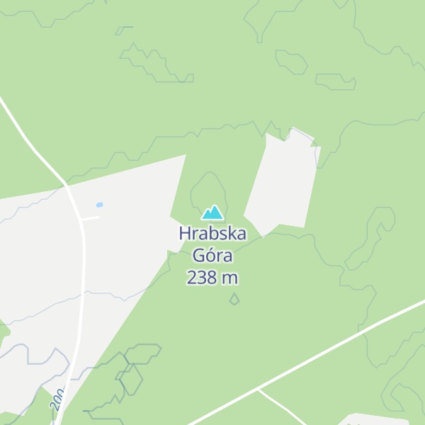 Map of Hrabska Góra