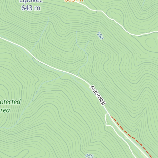 Map of Horáreň