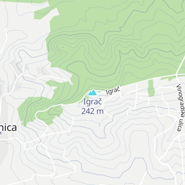 Map of Igrač