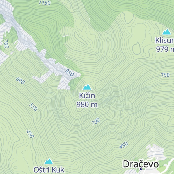 Map of Kičin