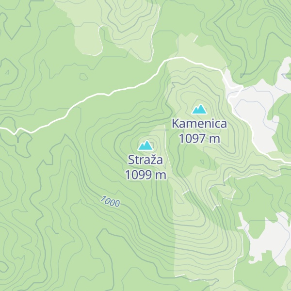 Map of Straža