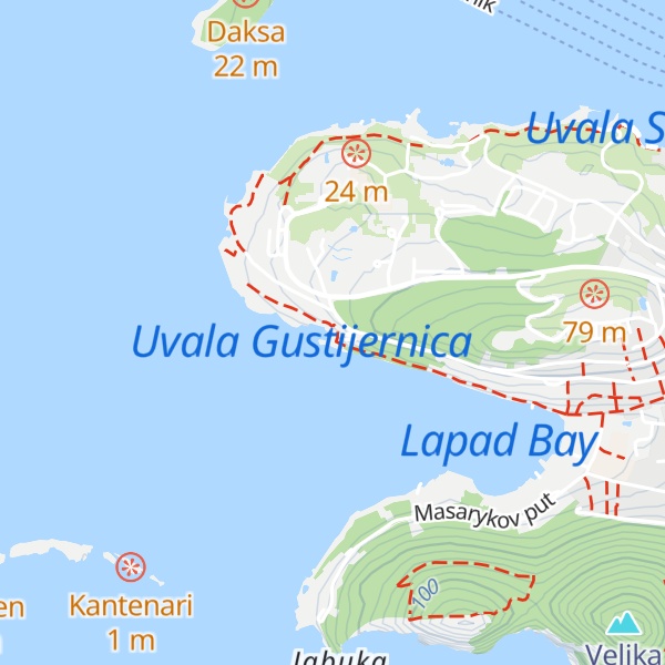 Map of Villa Elita