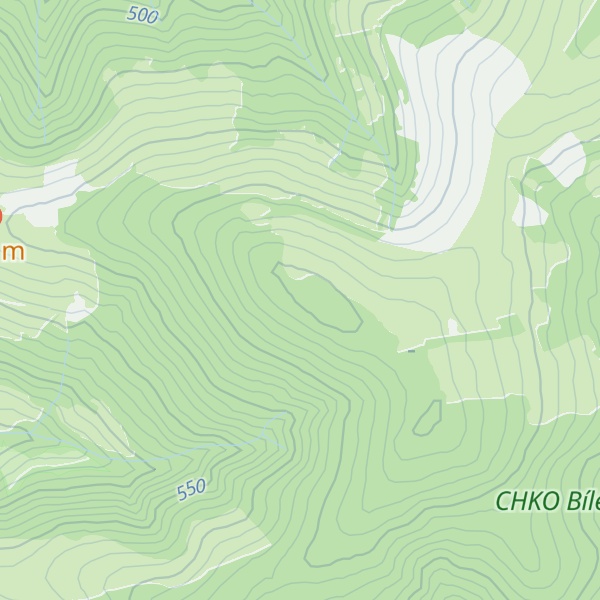 Map of Tratihušť [Brumov-Bylnice-Bylnice]