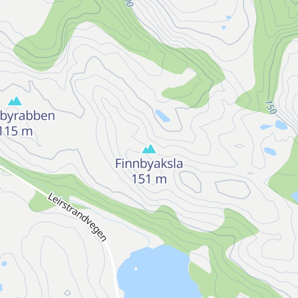 Map of Finnbyaksla