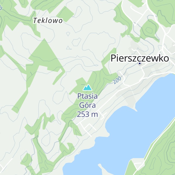 Map of Ptasia Góra