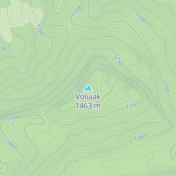 Map of Volujak