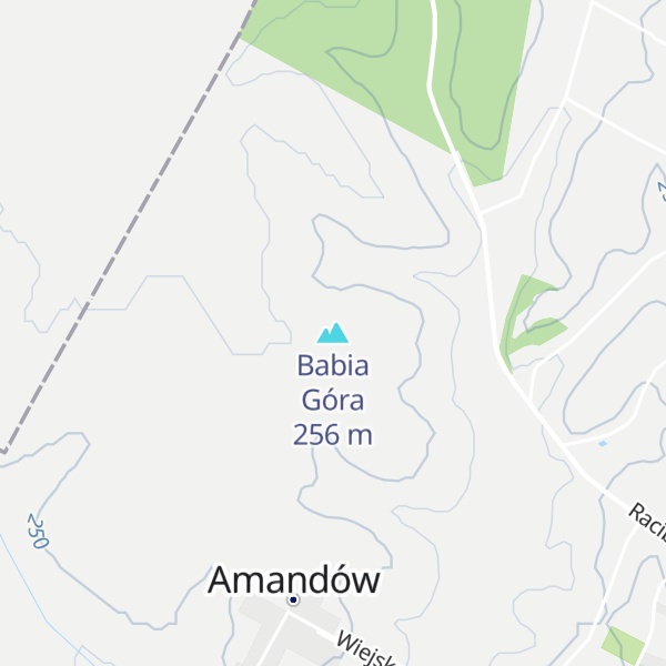 Map of Babia Góra