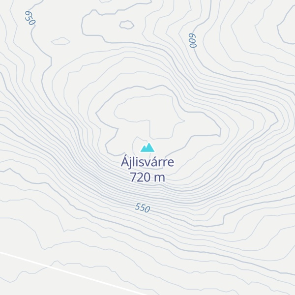 Map of Ájlisvárre