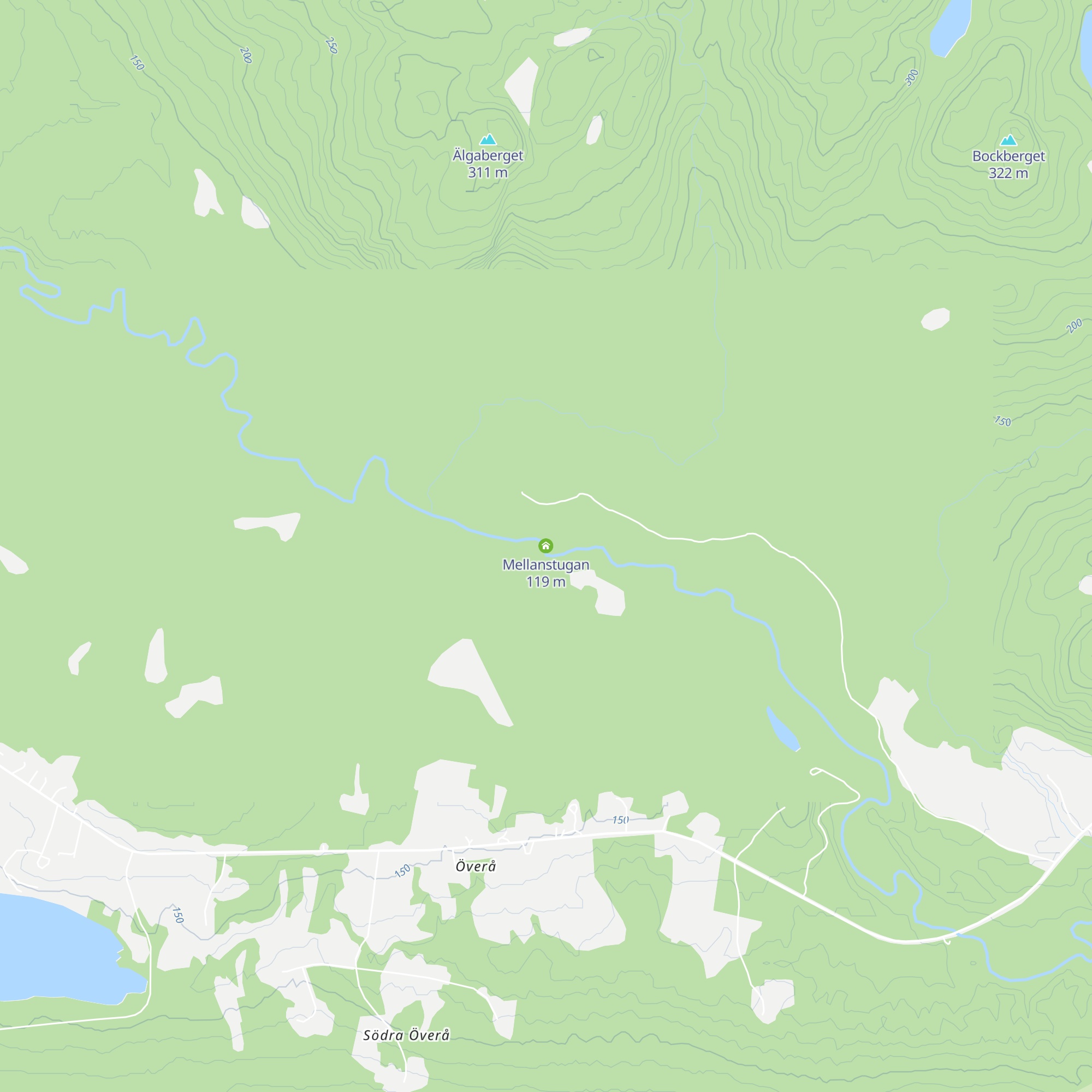 Mellanstugan map