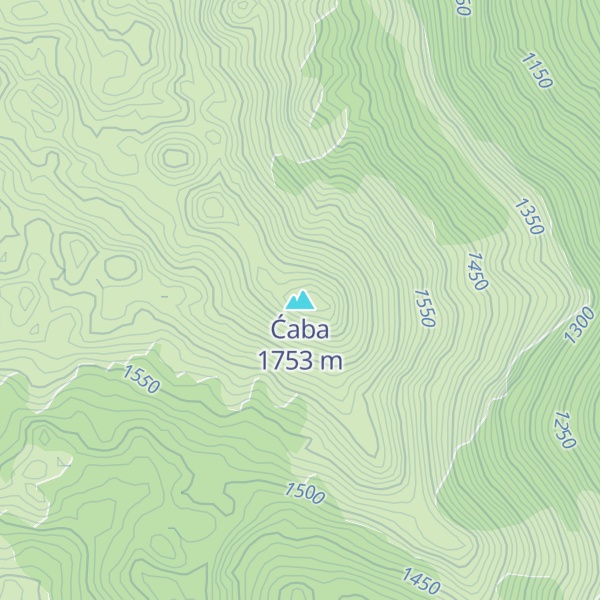 Map of Ćaba