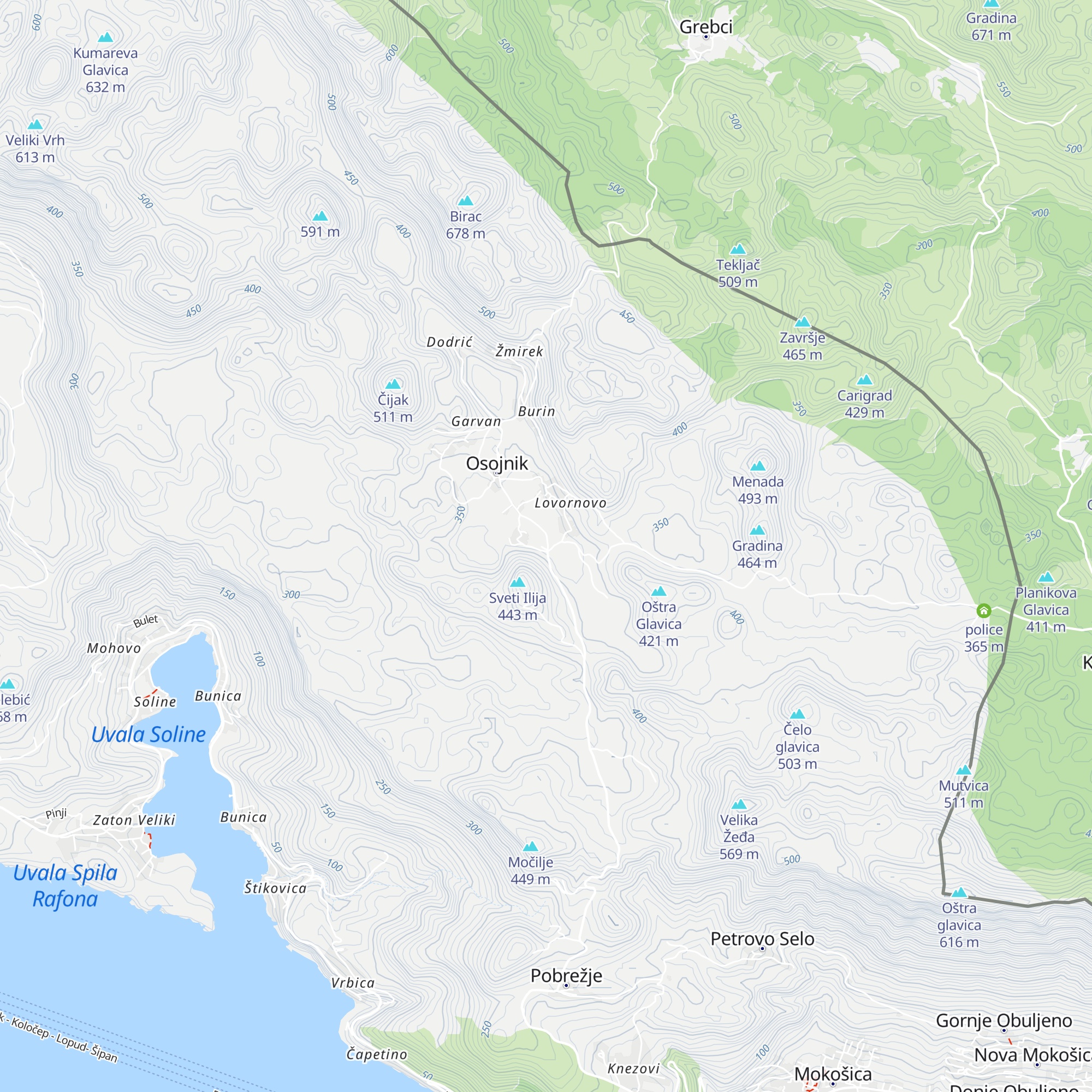 Sv. Anđela čuvara map