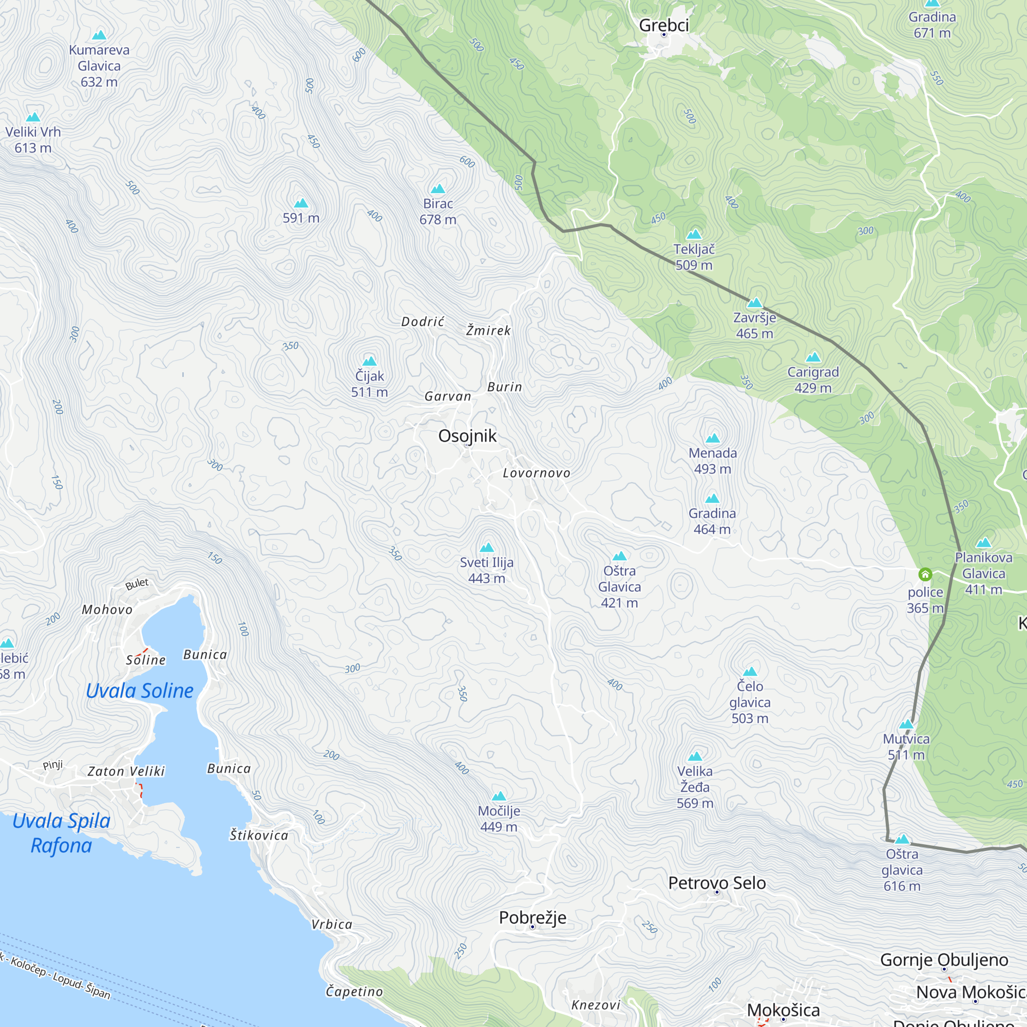 Sv. Anđela čuvara map