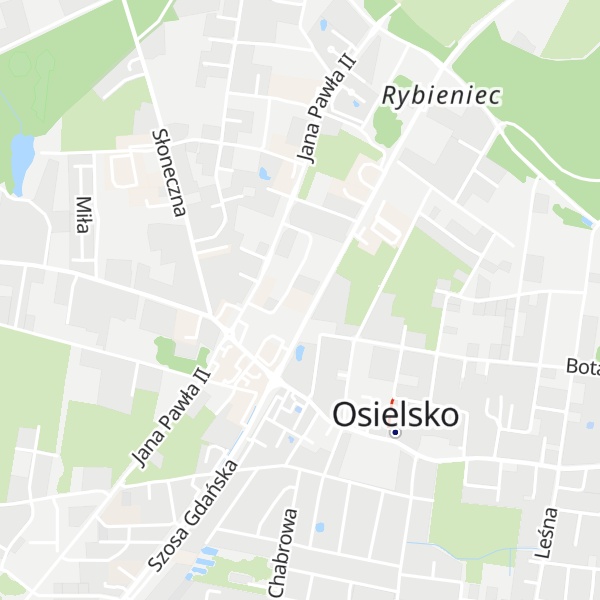 Map of Chata myśliwska