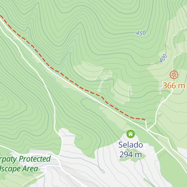 Map of Kaplnka sv. Huberta