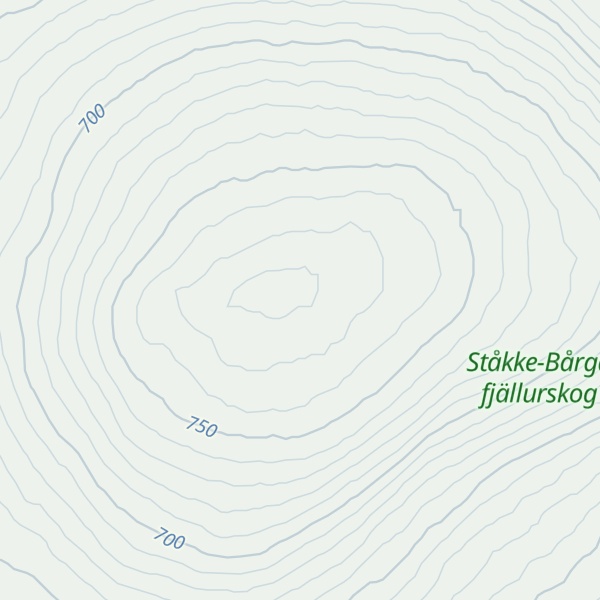 Map of Båhttsábuovdda