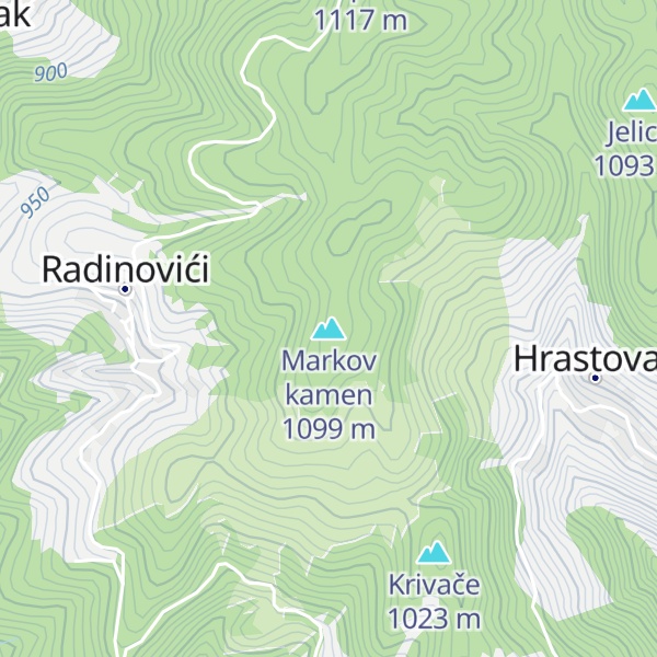 Map of Markov kamen