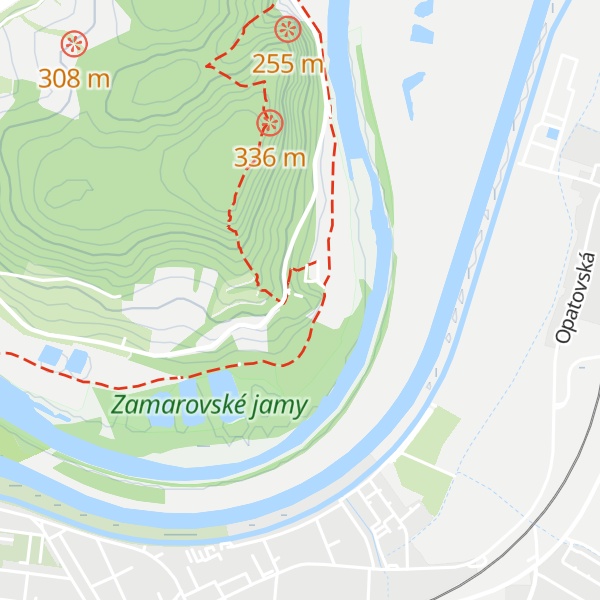 Map of Pútnický dom