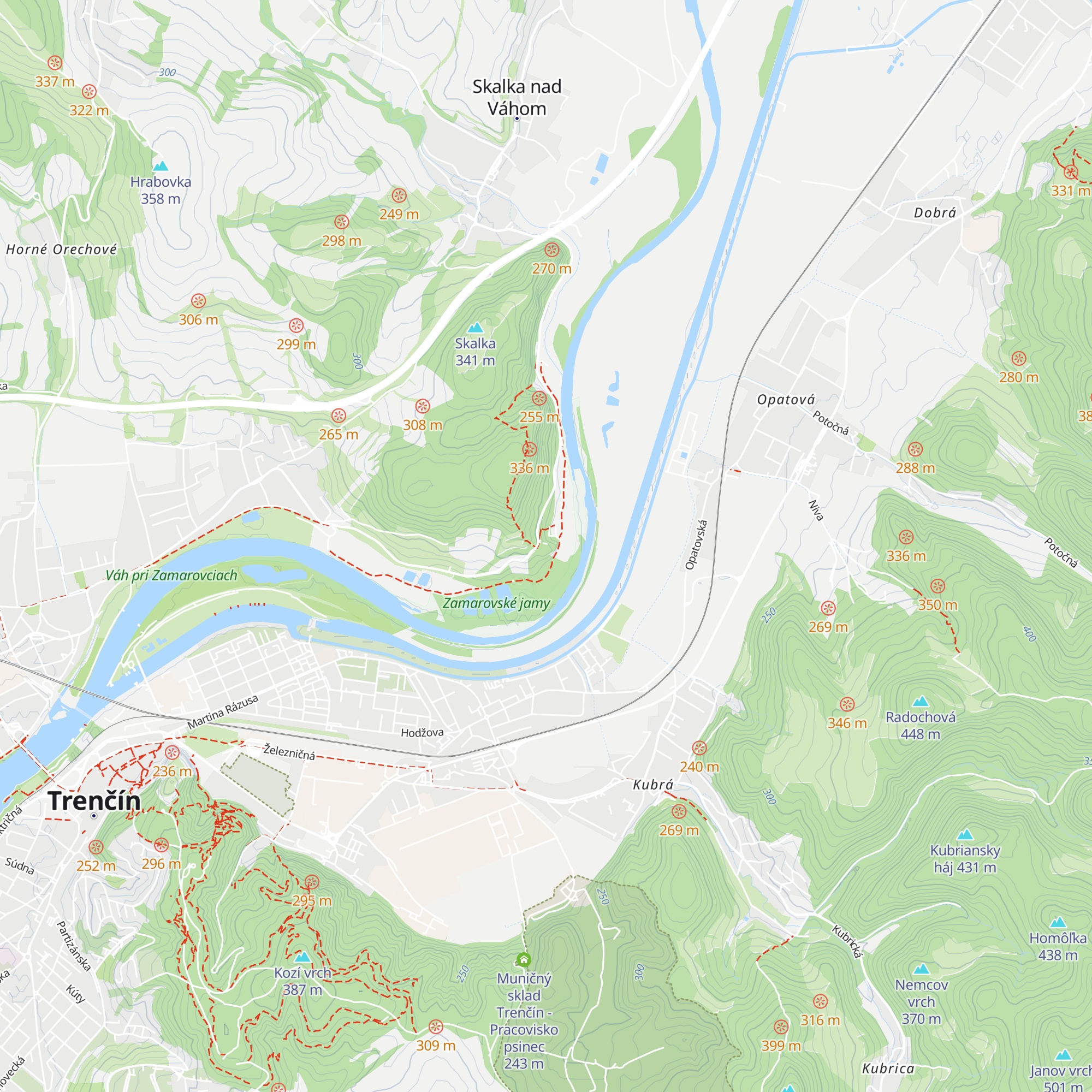 Pútnický dom map