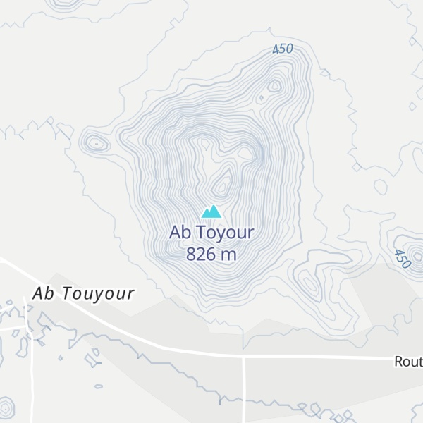 Map of Ab Toyour