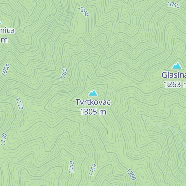 Map of Tvrtkovac