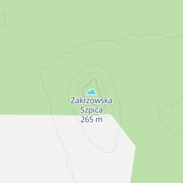 Map of Zakrzowska Szpica