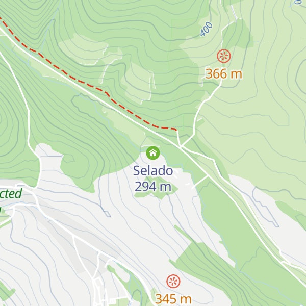 Map of Selado